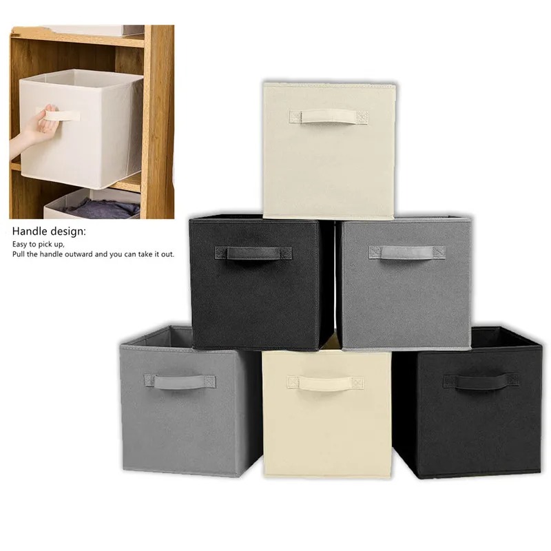 Kids Storage Toys - Cube Non Woven Fabric Storage Bin