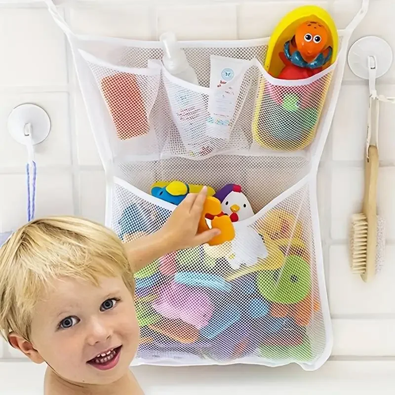 Kids Storage Toys - Bé tắm tắm đồ chơi Trắng