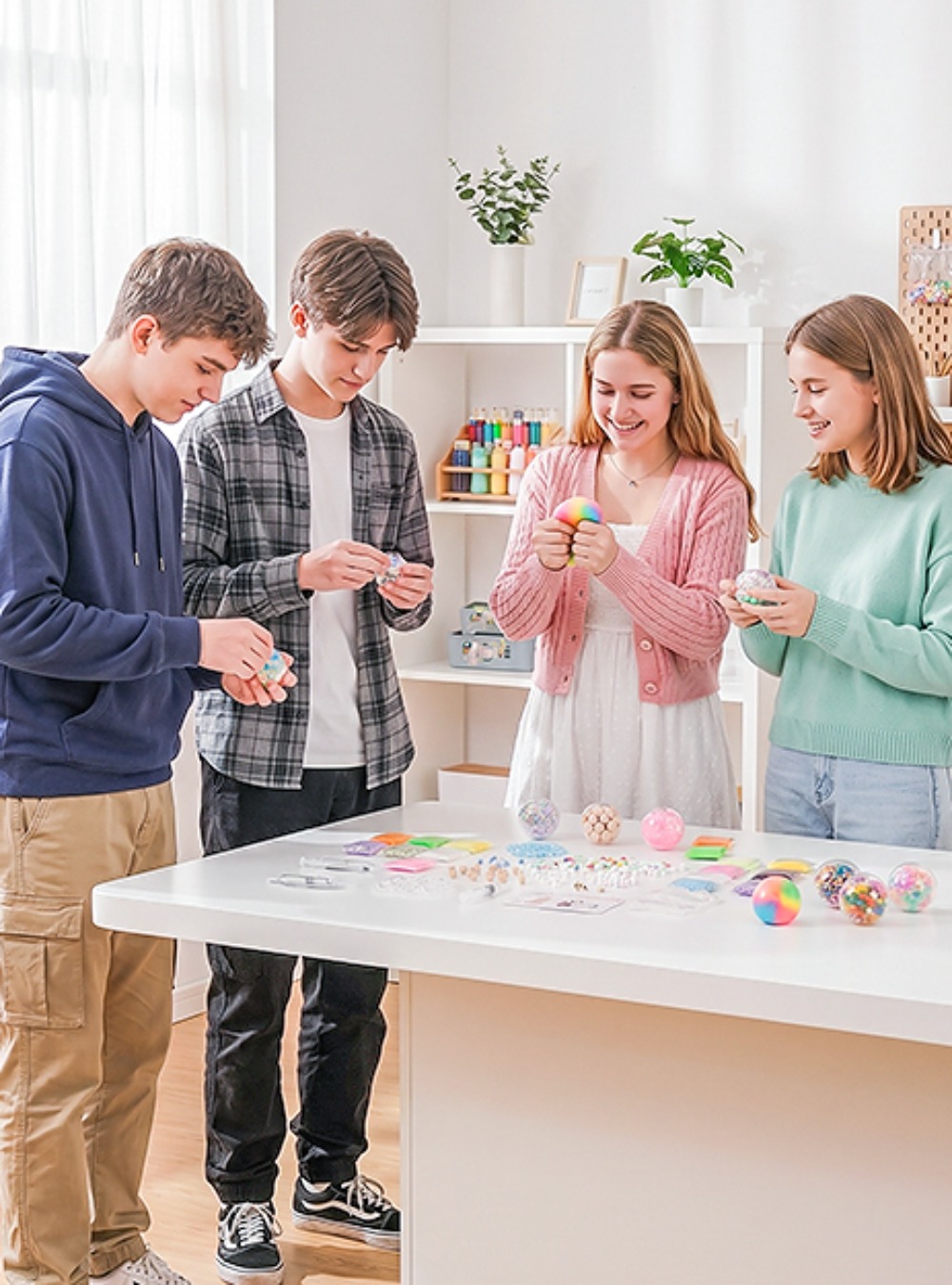 6cm Ball Skins DIY Stress Ball - đánh giá và giá Slime Making Kit