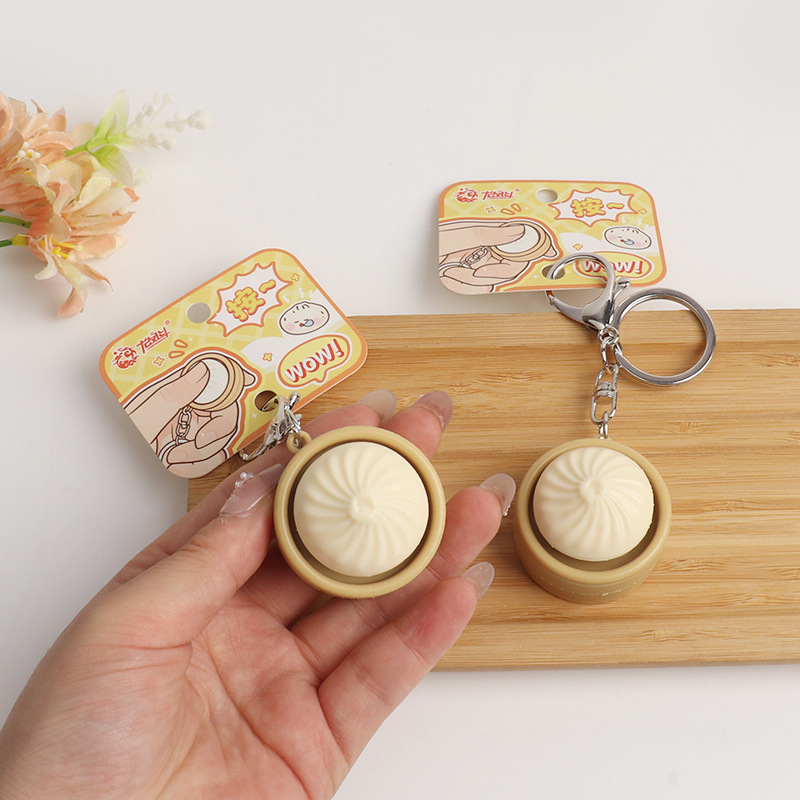 Mini Squishy Dumplings Button  - đánh giá và giá Kids Toys Dumplings