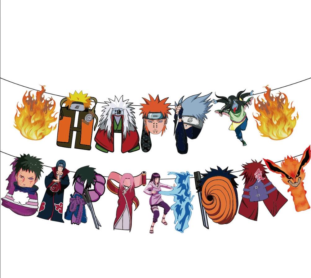 Naruto Kakashi Balloons Uchiha - đánh giá và giá Banner Kids Toys