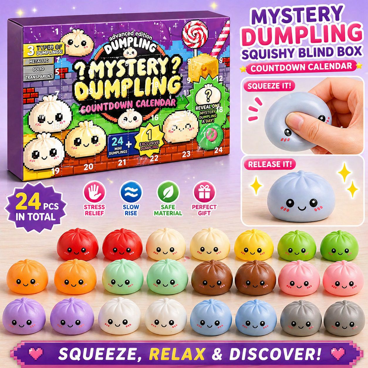 Surprise Dumpling Blind Box Co - đánh giá và giá Kids Toys Dumplings