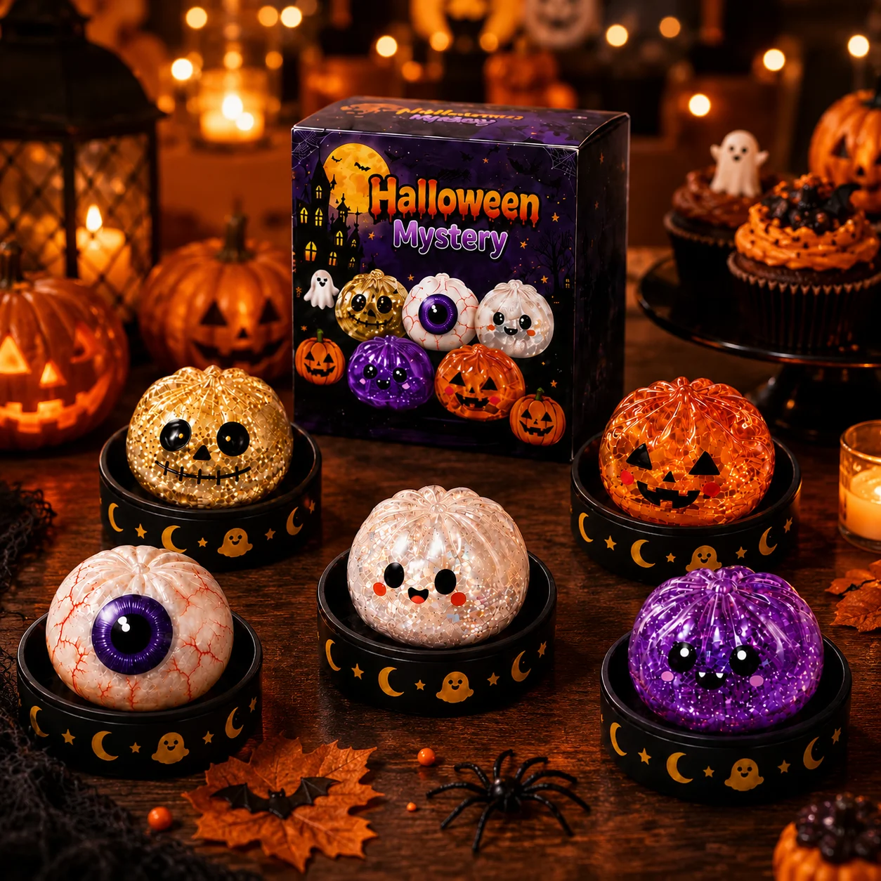 8.5CM  Halloween Ghost Dumplin - đánh giá và giá Kids Toys Dumplings