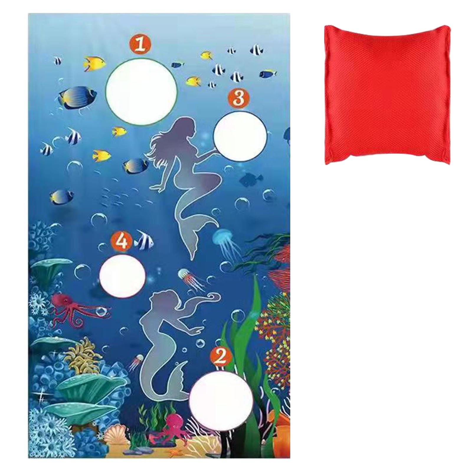 Ocean Theme Sandbag Throw Game - đánh giá và giá Banner Kids Toys