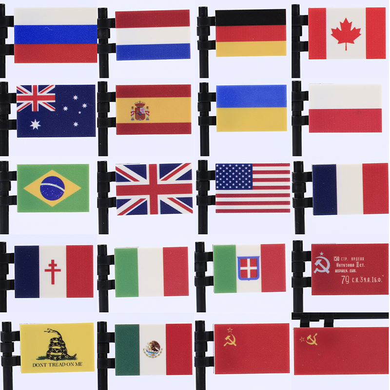 MOC US Falg Building Blocks Na - đánh giá và giá Banner Kids Toys