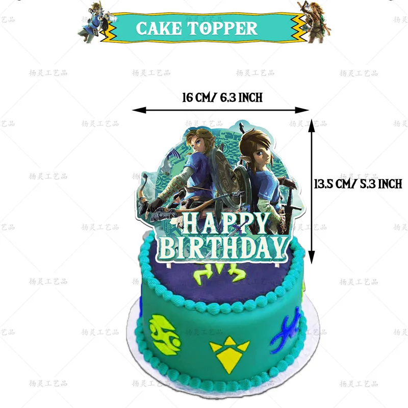 Cartoon Zelda Theme DIY Balloo - đánh giá và giá Banner Kids Toys