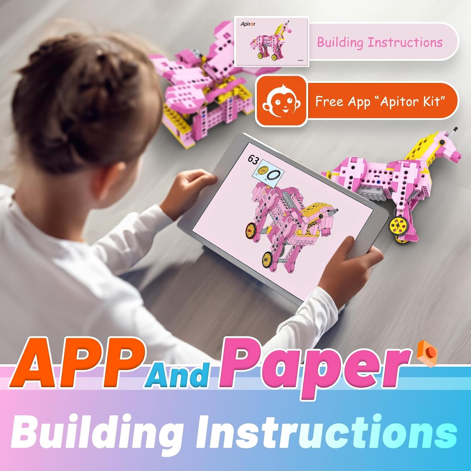 Apitor STEM Toys for Girls Gif - đánh giá và giá Kid Toys And Craft