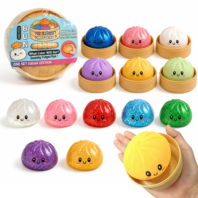 Glitter Dumpling Squishy Toy J - đánh giá và giá Kids Toys Dumplings