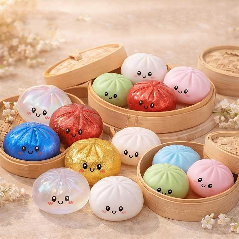 Glitter Dumpling Squishy Toy J - đánh giá và giá Kids Toys Dumplings
