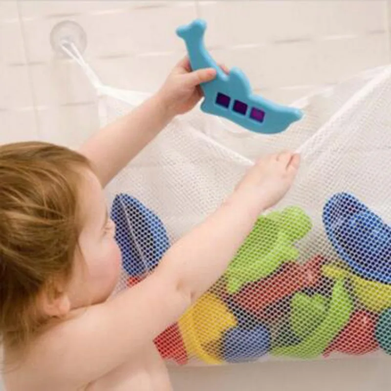 Baby Bathroom Mesh Bath Bag Ki - đánh giá và giá Kids Storage Toys