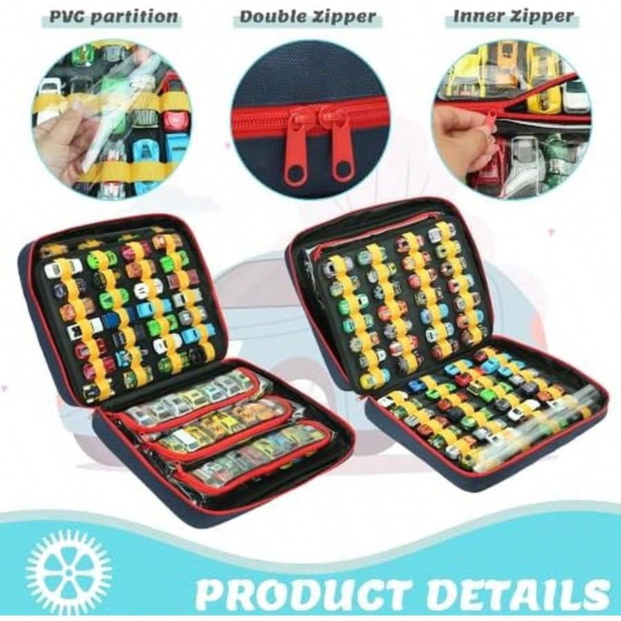 120 Toy Car Storage Case For 1 - đánh giá và giá Kids Storage Toys