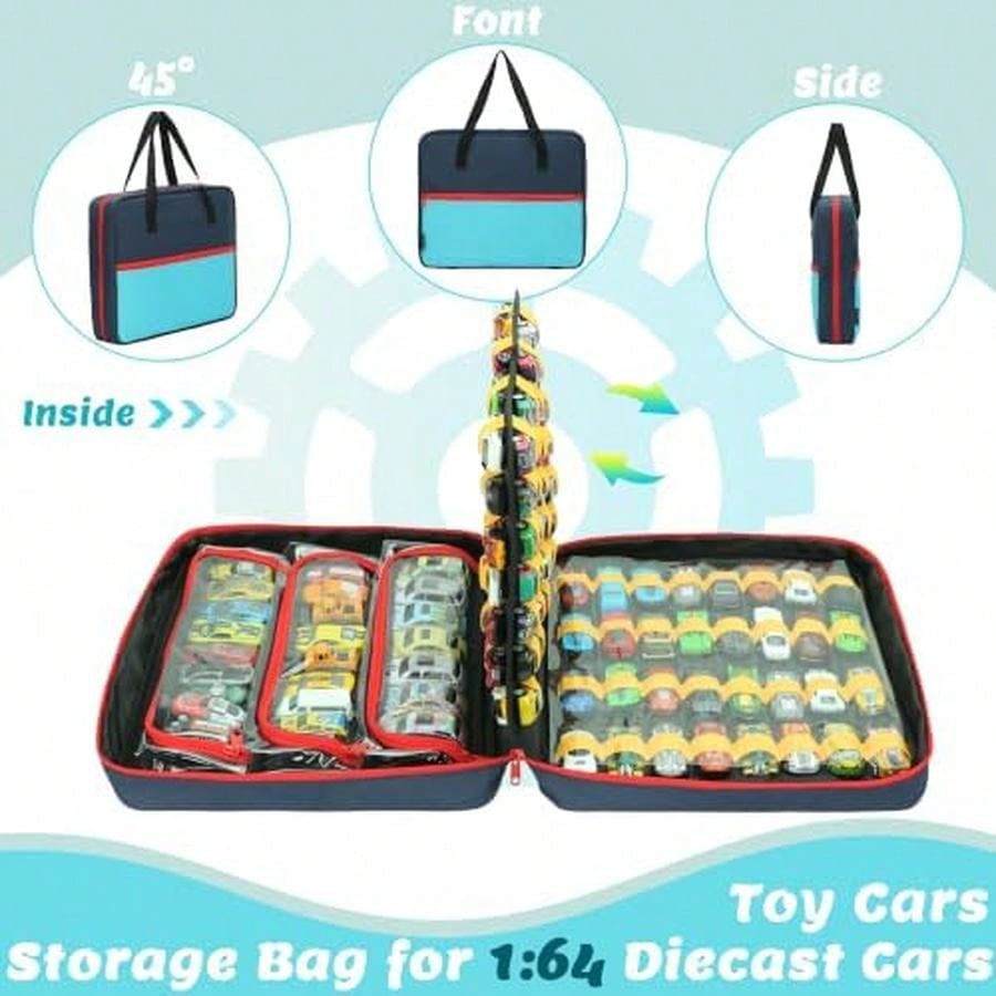 120 Toy Car Storage Case For 1 - đánh giá và giá Kids Storage Toys