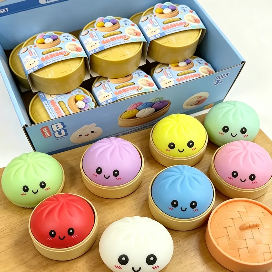 //Cute and colorful, slow-risi - đánh giá và giá Kids Toys Dumplings