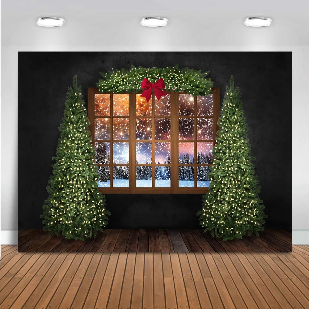 Christmas Polar Night Bacdrop  - đánh giá và giá Banner Kids Toys