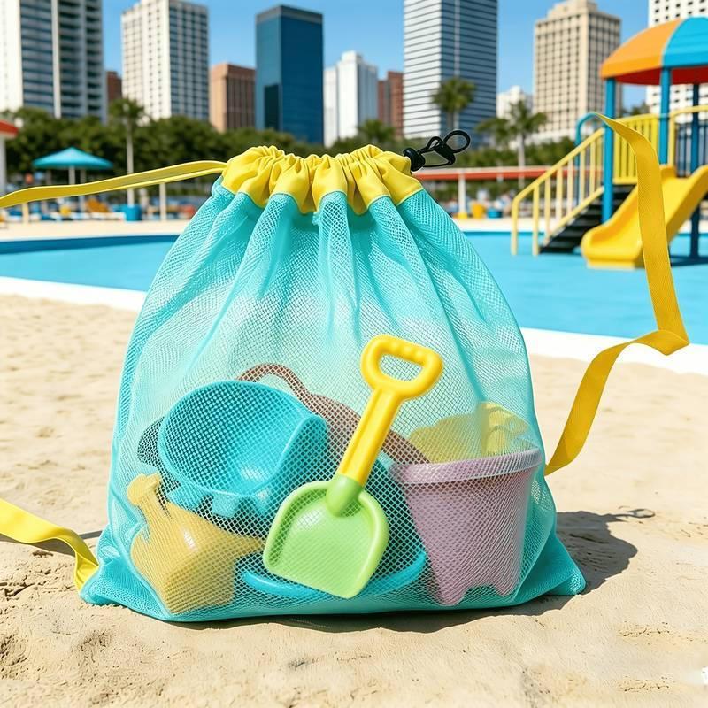Large Capacity Portable Mesh B - đánh giá và giá Kids Storage Toys