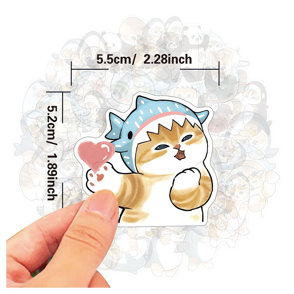 10/30/50pcs Funny Kawaii Cat A - đánh giá và giá Kids Toys Laptop