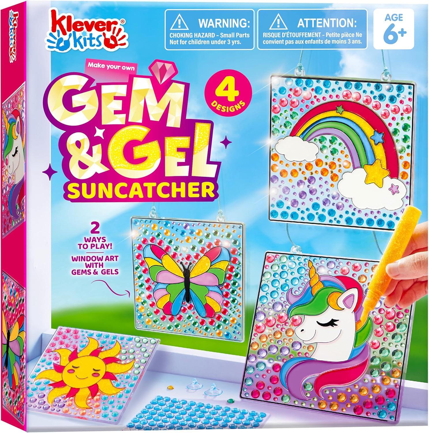 JOYFY 4PCS Window Art 2-in-1 G - đánh giá và giá Kid Toys And Craft