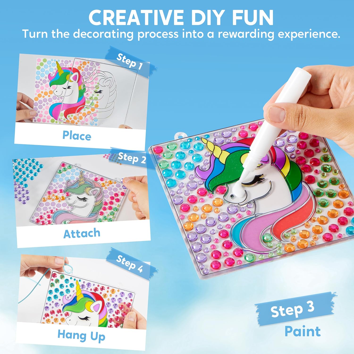 JOYFY 4PCS Window Art 2-in-1 G - đánh giá và giá Kid Toys And Craft