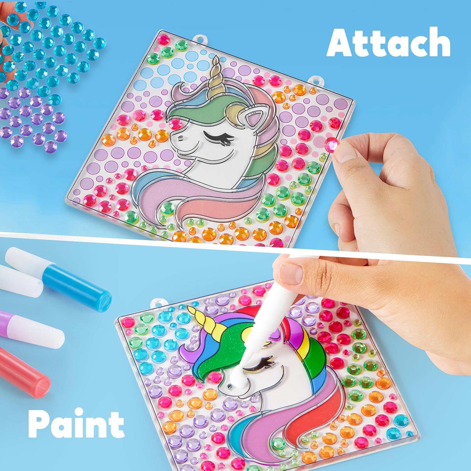 JOYFY 4PCS Window Art 2-in-1 G - đánh giá và giá Kid Toys And Craft