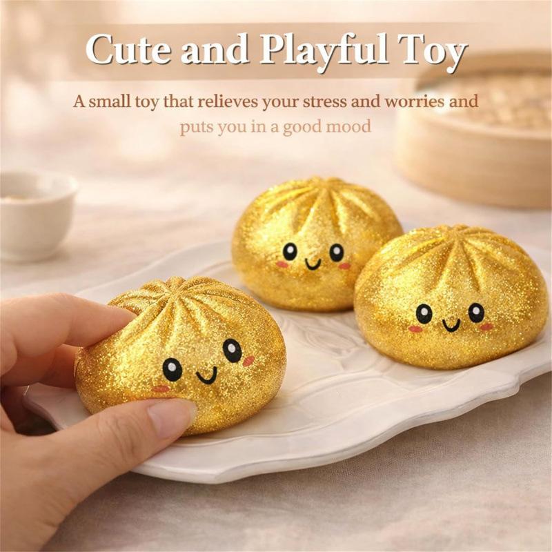 ★▲Squishy Dumpling Toy Glitter - đánh giá và giá Kids Toys Dumplings