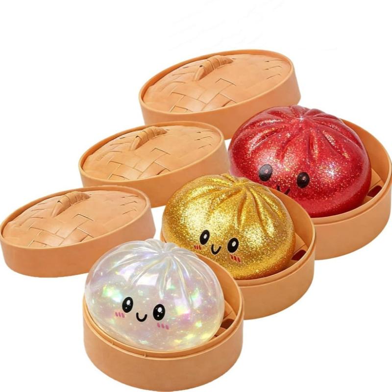 ★▲Squishy Dumpling Toy Glitter - đánh giá và giá Kids Toys Dumplings