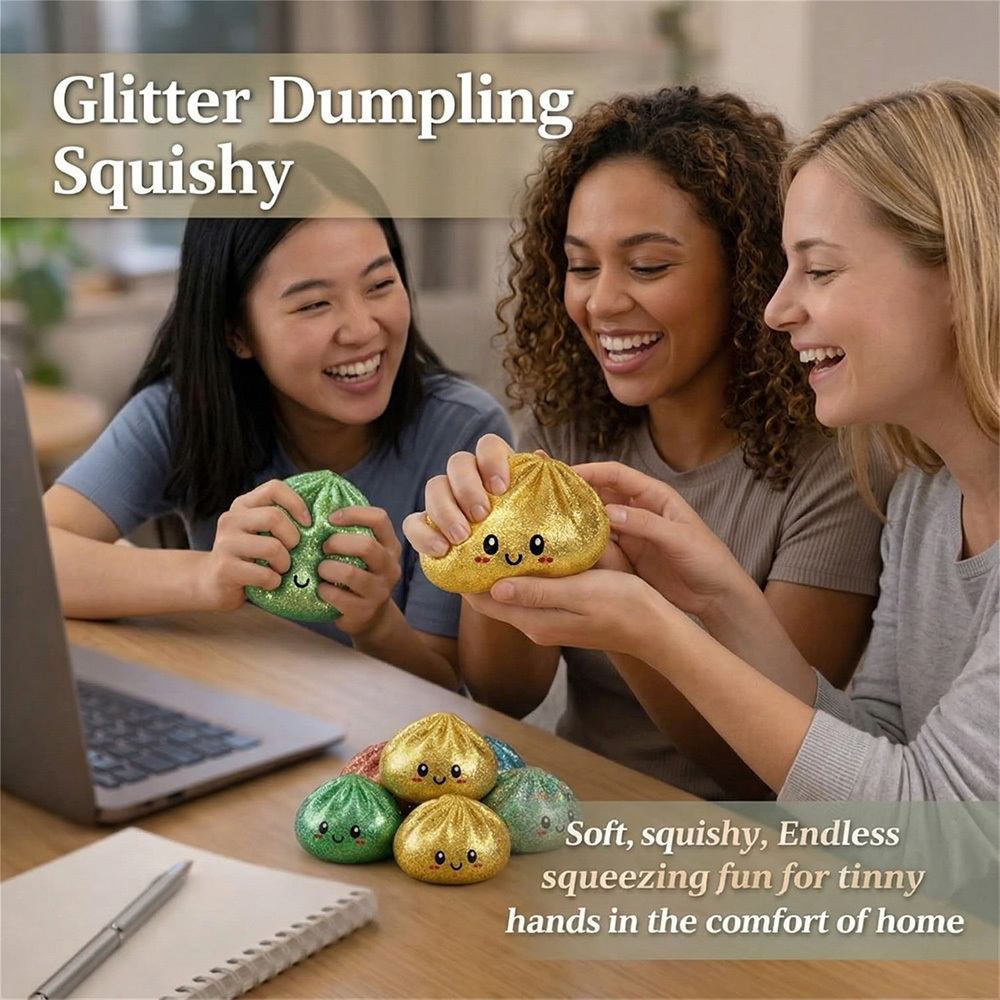 Hot Cute Dumpling Squishy Toy  - đánh giá và giá Kids Toys Dumplings