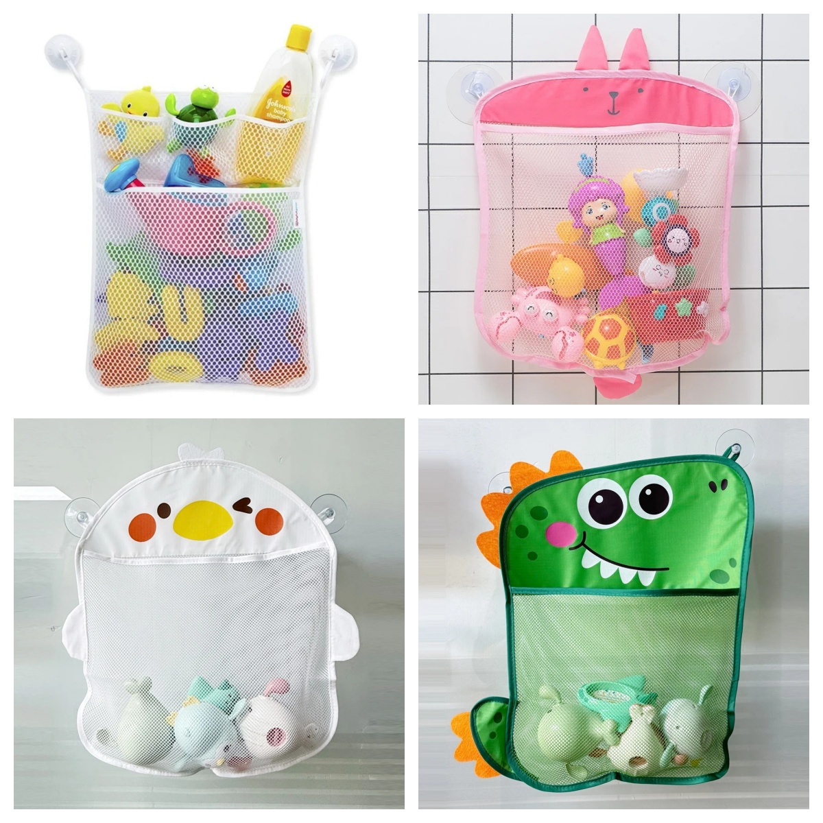 Baby Bathroom Mesh Bag Cartoon - đánh giá và giá Kids Storage Toys