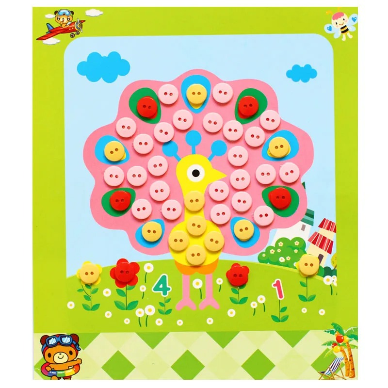 5Pcs/set Children DIY Button S - đánh giá và giá Kid Toys And Craft