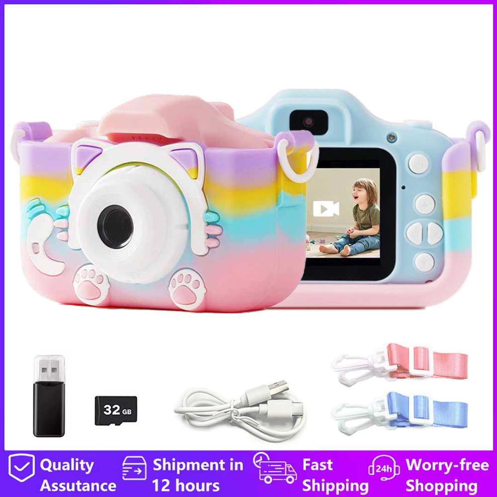 Kids Camera Toys HD 1080P Cat  - đánh giá và giá Kids Toys Top View
