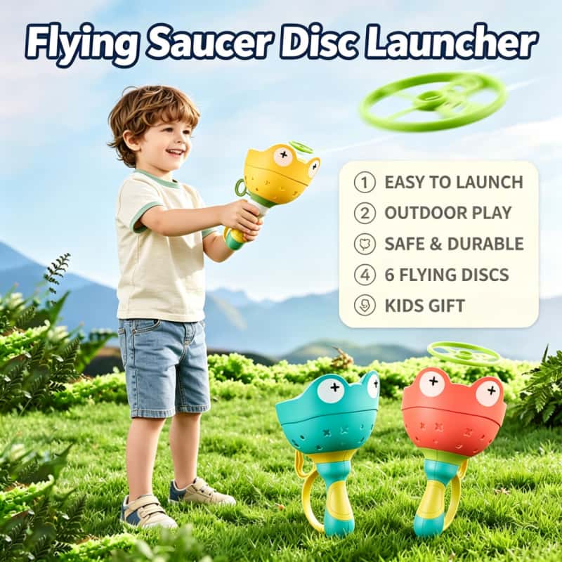 Flying Saucer Disc Launcher Ki - đánh giá và giá Kids Toys Boys