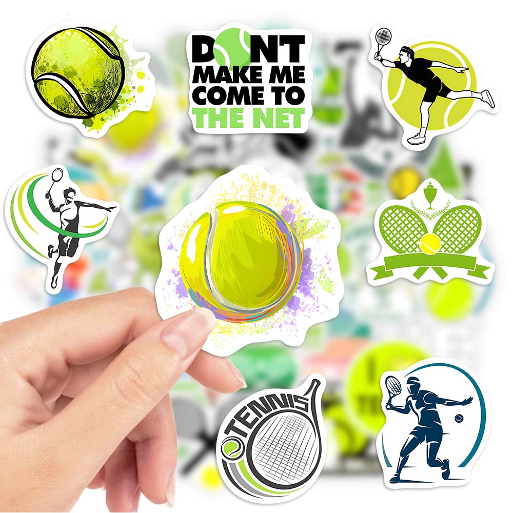 Tennis Theme Lovers Sticekrs D - đánh giá và giá Kids Toys Laptop