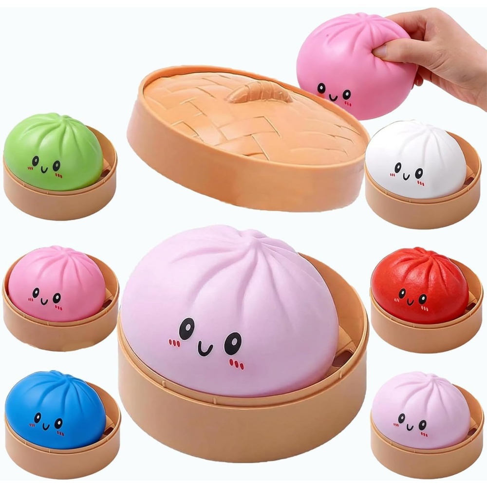 Large Dumpling Stress Ball wit - đánh giá và giá Kids Toys Dumplings