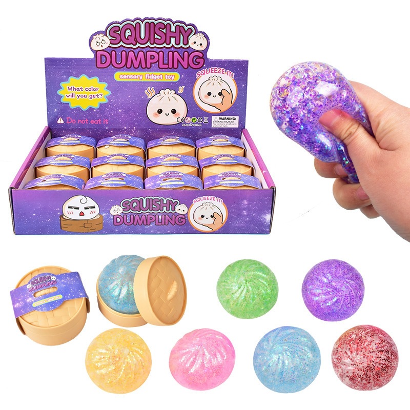 Mini Squishy Dumpling Realisti - đánh giá và giá Kids Toys Dumplings