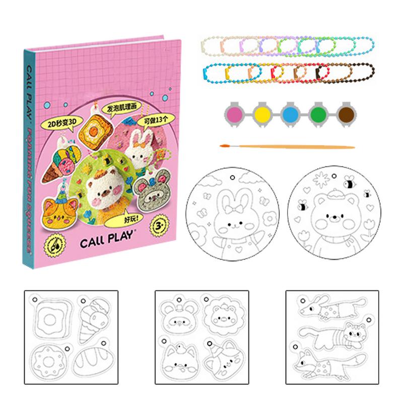 Foam Paper Crafts For Kids 3D  - đánh giá và giá Kid Toys And Craft