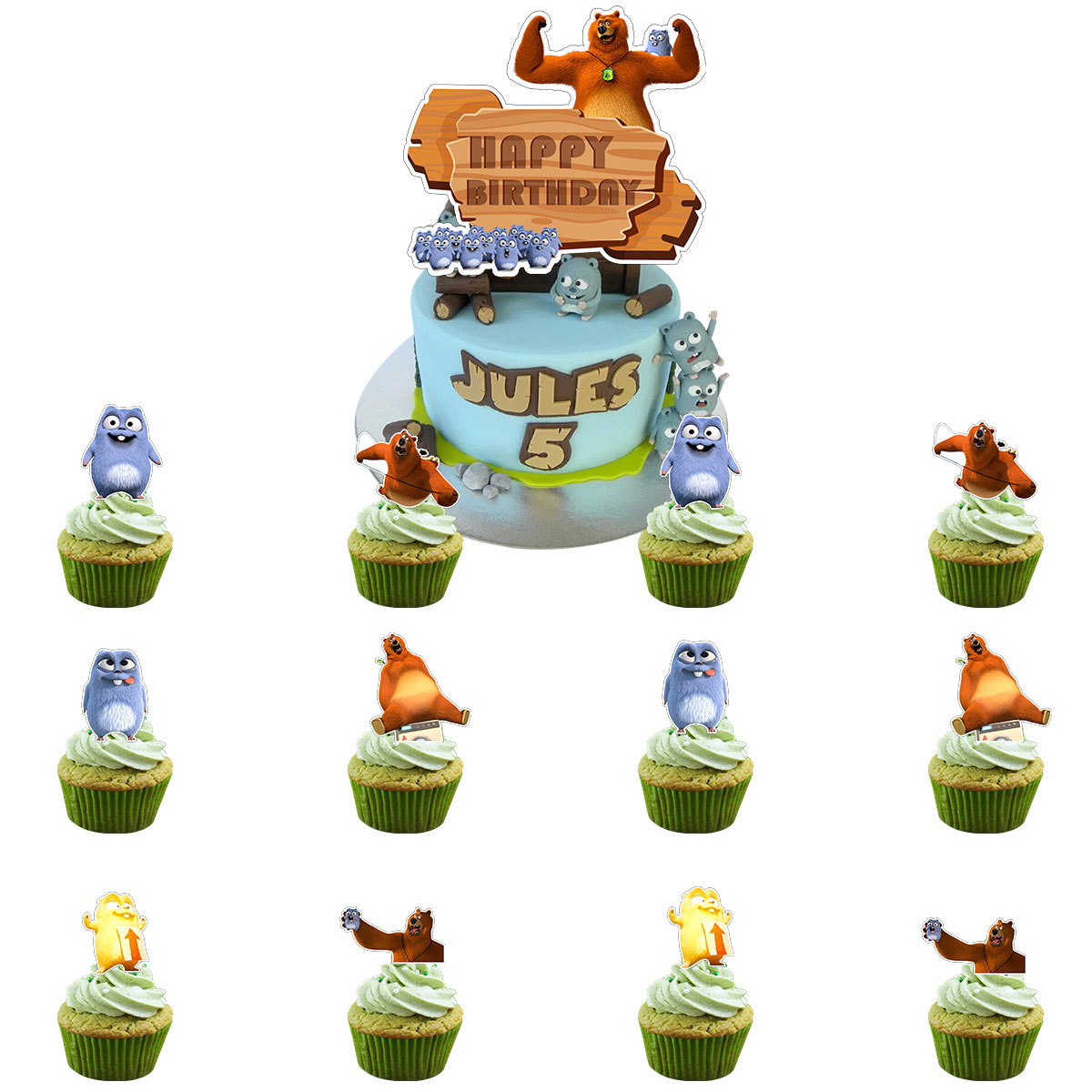 Grizzy And The Lemmings Theme  - đánh giá và giá Banner Kids Toys